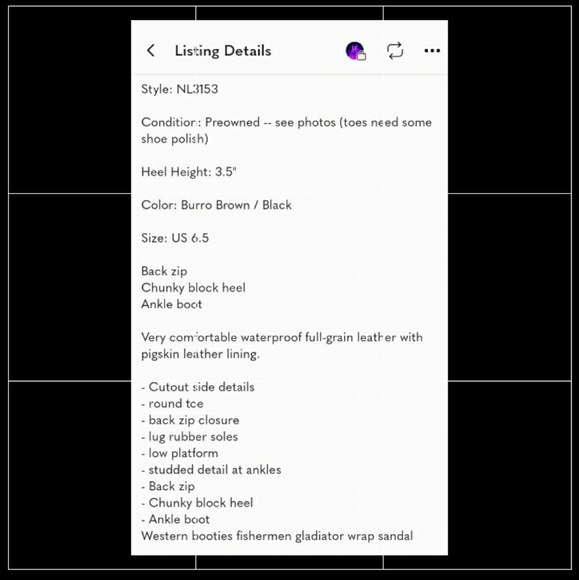 Sorel Margo Cutout Leather Fisherman Sandals Chunky Heel Zip Ankle Bootie - Picture 8 of 8